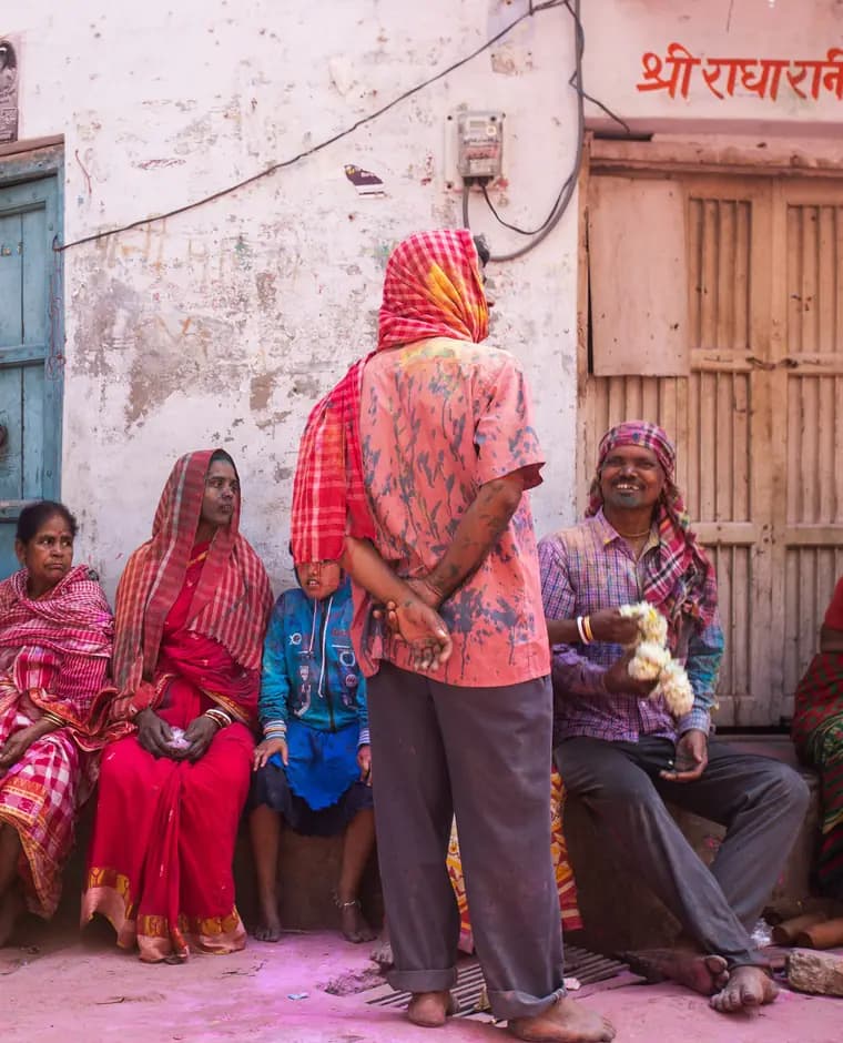 A colourful local market full of character