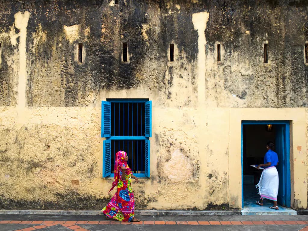 Colour and daily life in Stone Town